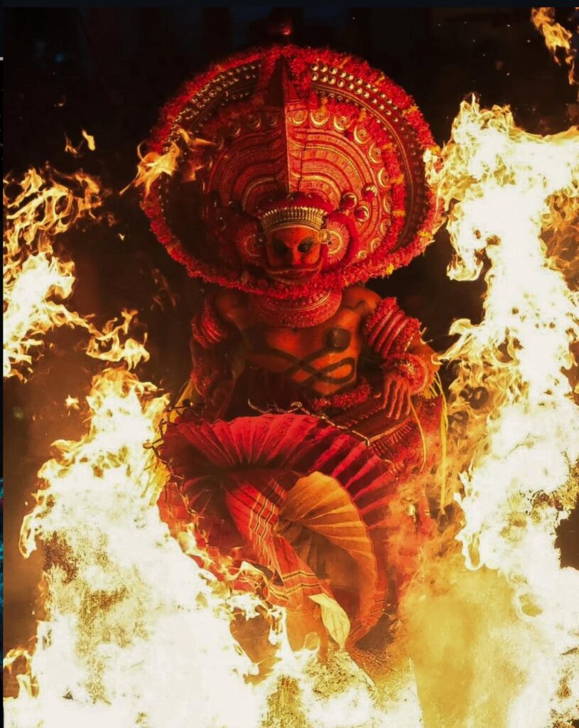 Theyyam girls group tour Kannur