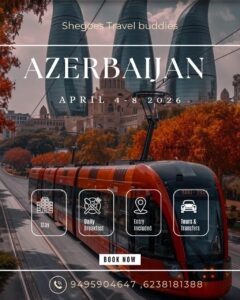 She Goes Azerbaijan April Group Trip from Kerala