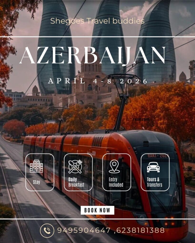 She Goes Azerbaijan April Group Trip from Kerala