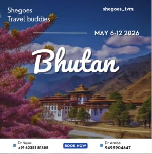 She Goes Bhutan May Group Trip from Kerala