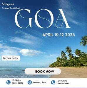 She Goes Goa Group Trip from Kerala