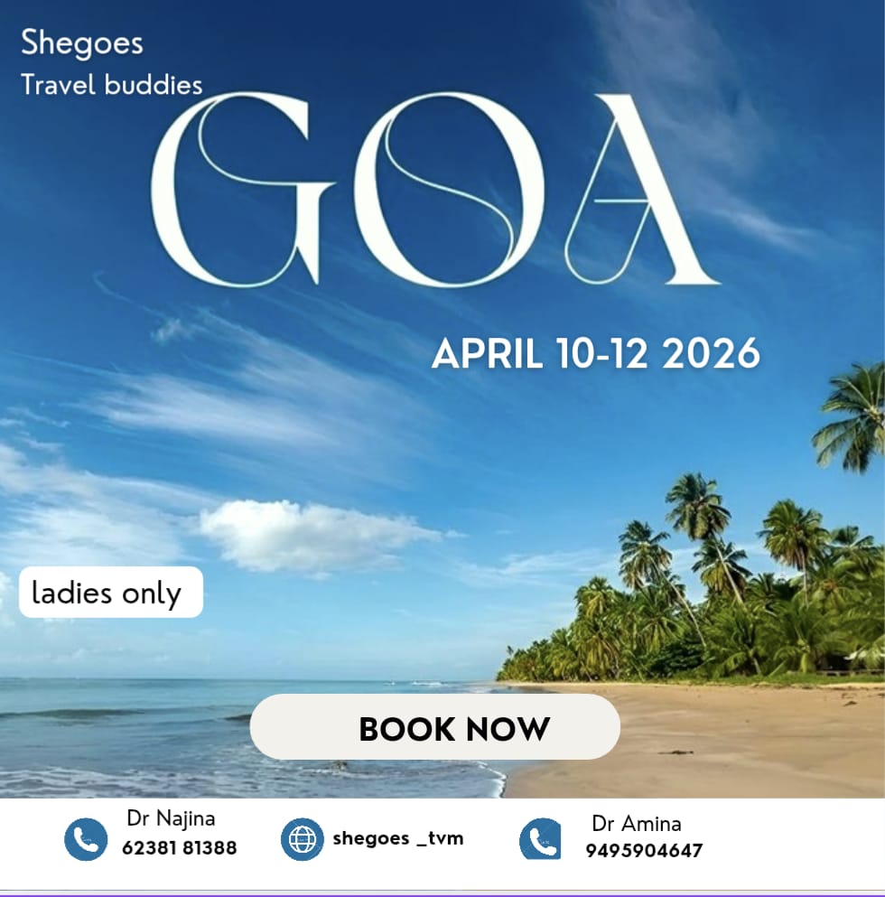 She Goes Goa Group Trip from Kerala