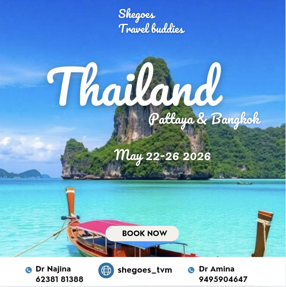 Thailand May Group Tour from Kerala