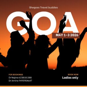 Goa May Trip with She Goes
