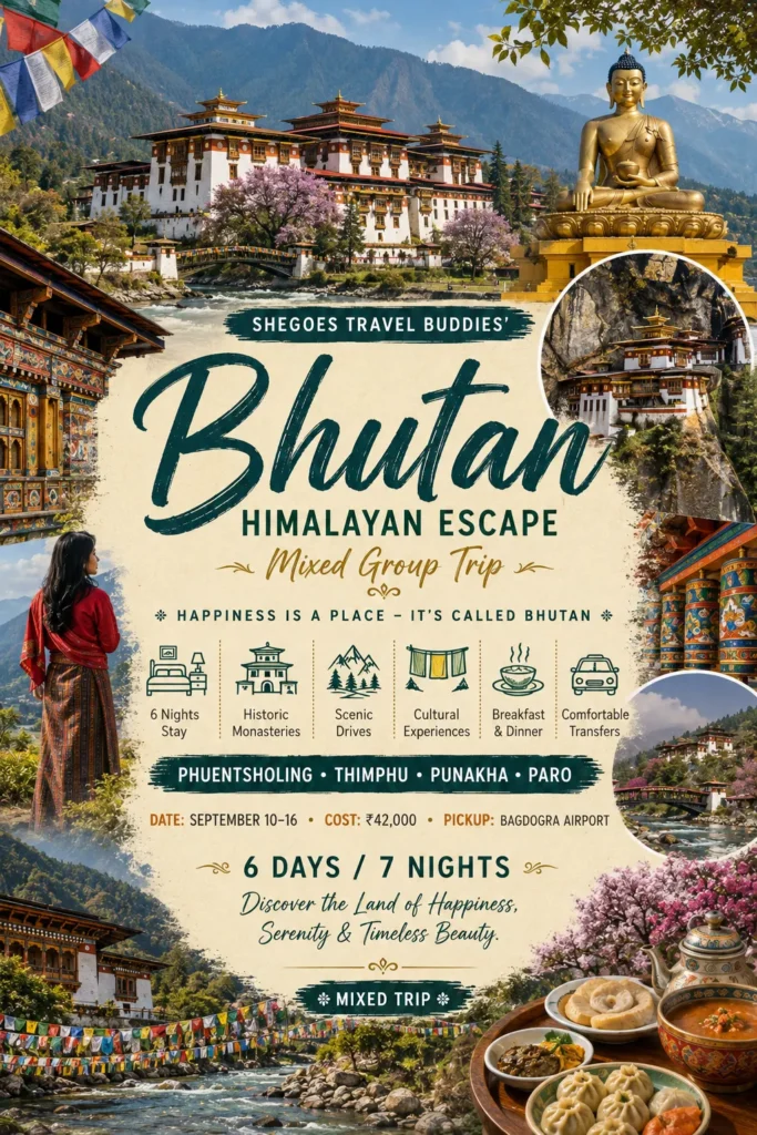 Bhutan Himalayan trip from Kerala Group