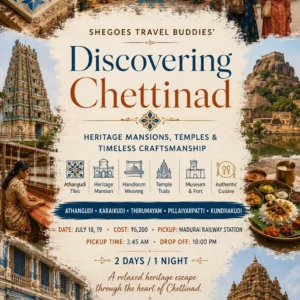Discovering Chettinad – Women Only