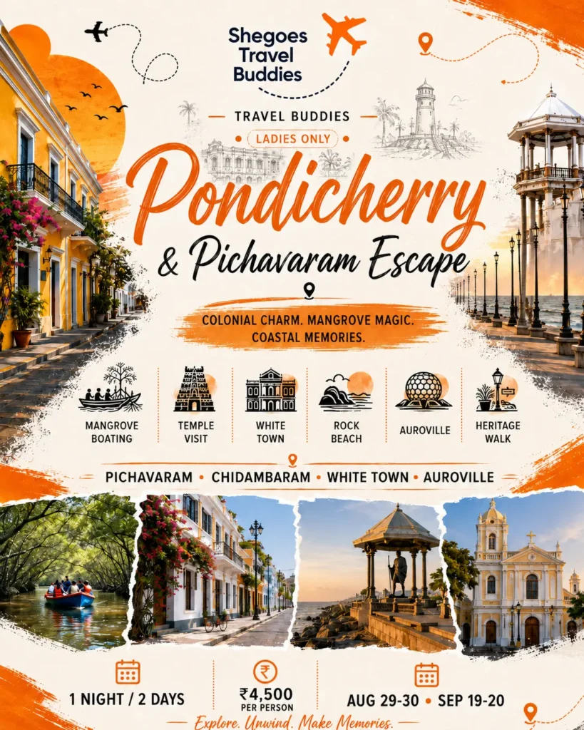 Pondicherry Picharam Trip with She Goes Trivandrum